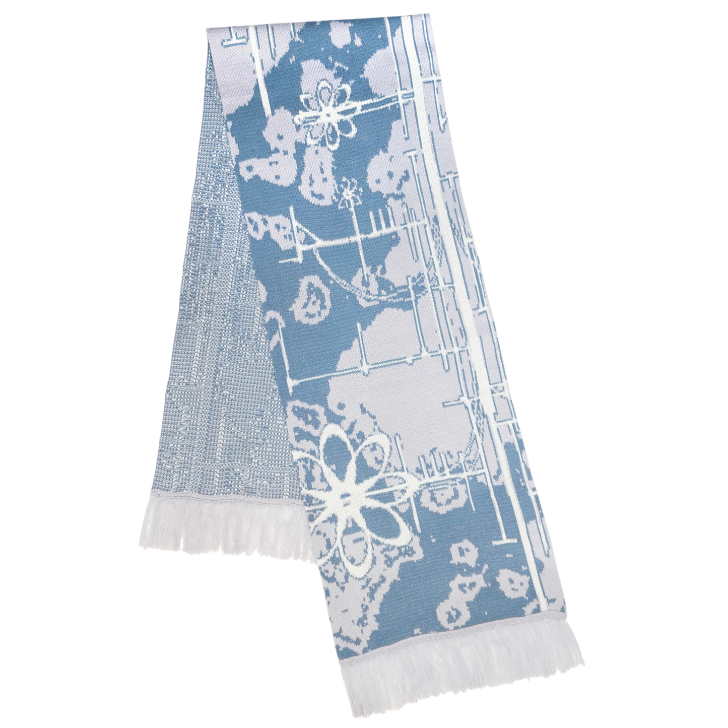 "冬" Knit Scarf