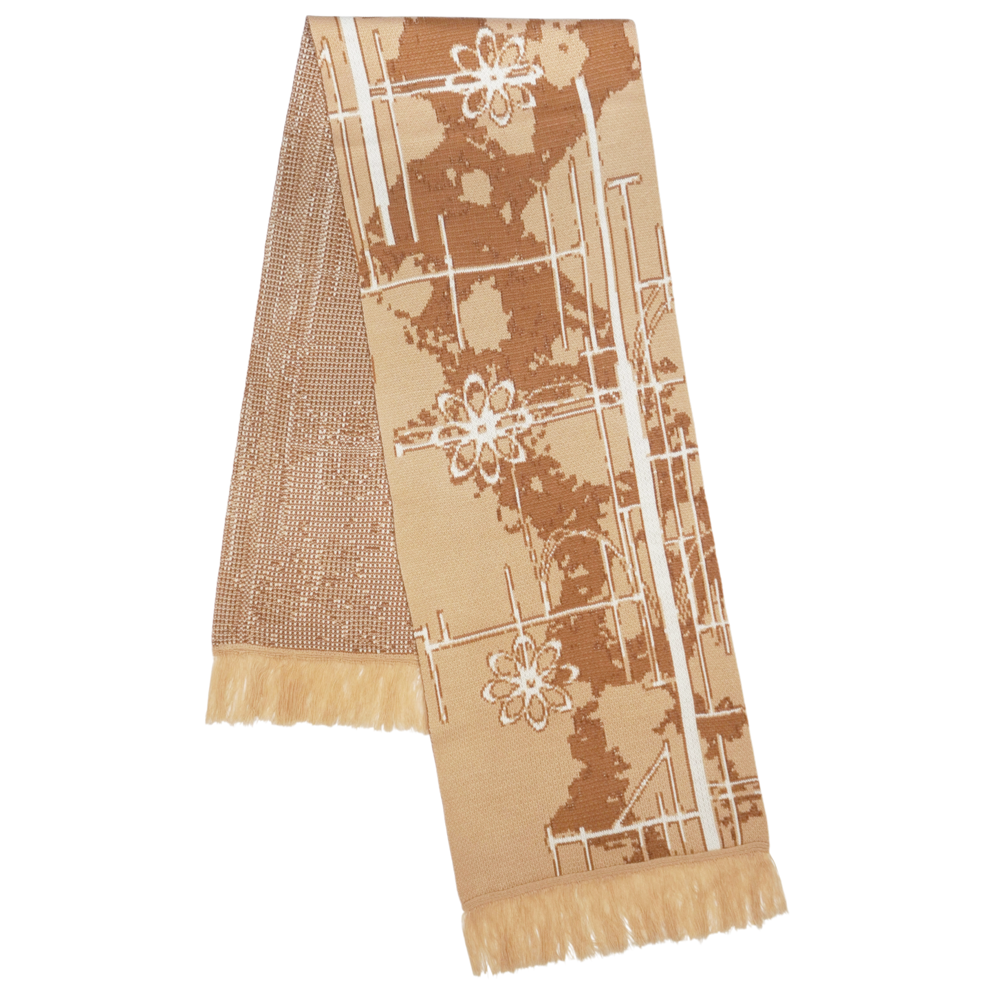 "冬" Knit Scarf
