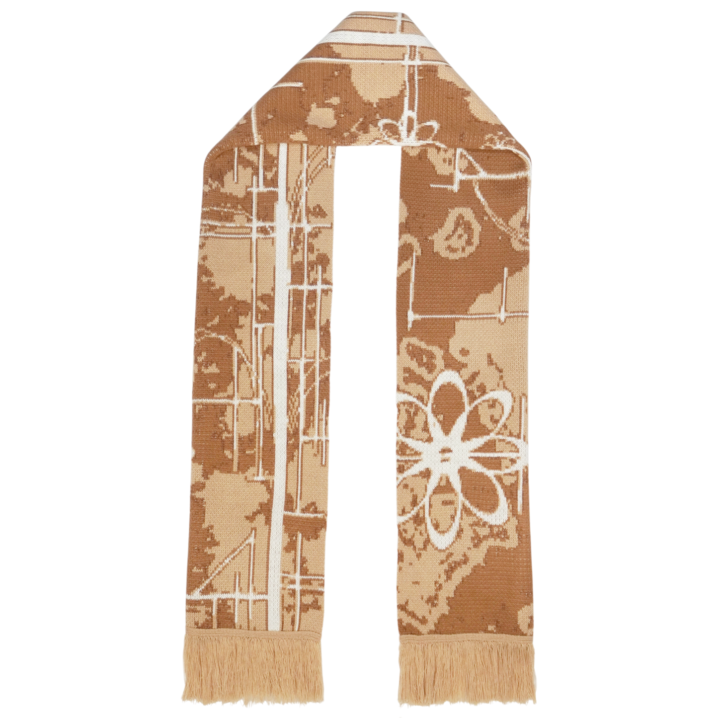 "冬" Knit Scarf