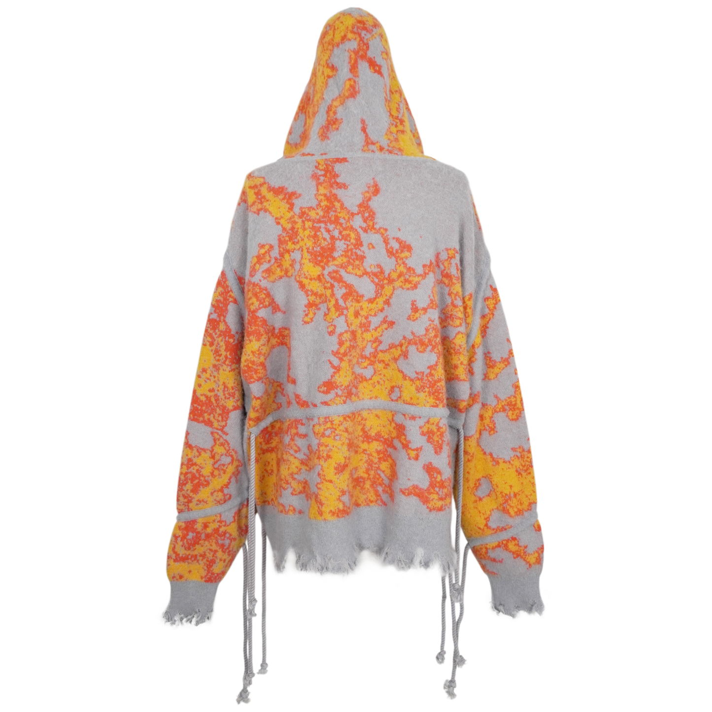 Pulse "脈" Mohair Knit Hoodie