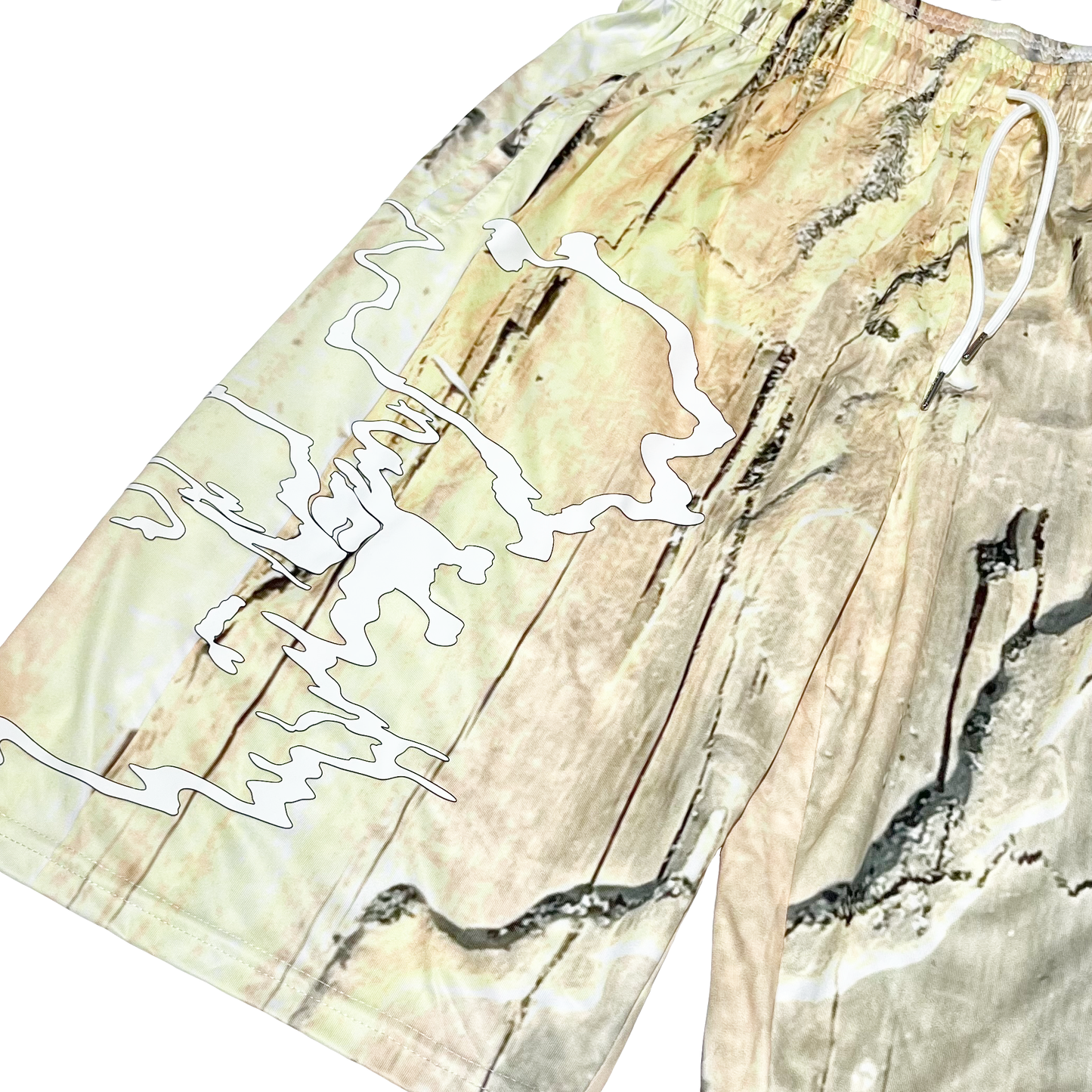 Nature Camo "熯霊" Hideri 3D rubber Dry Shorts
