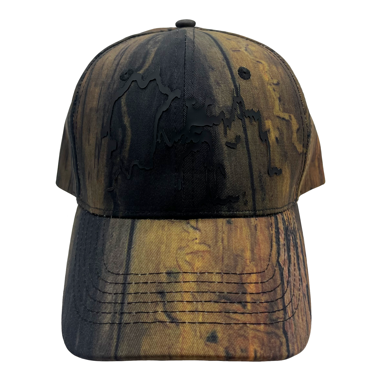 Nature Camo "熯霊" Hideri 3D rubber Cap