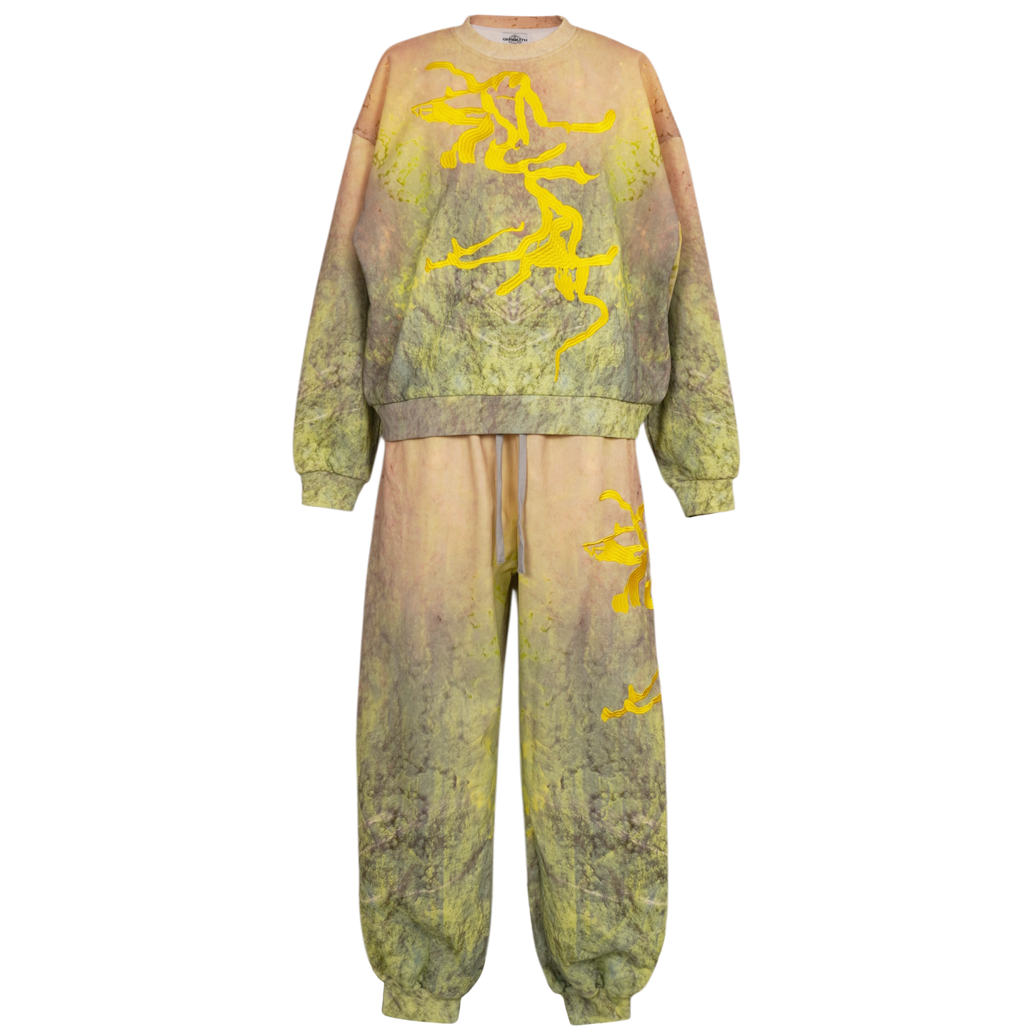 Nature Camo "霧鷺" Cotton Fleece Sweat Pants