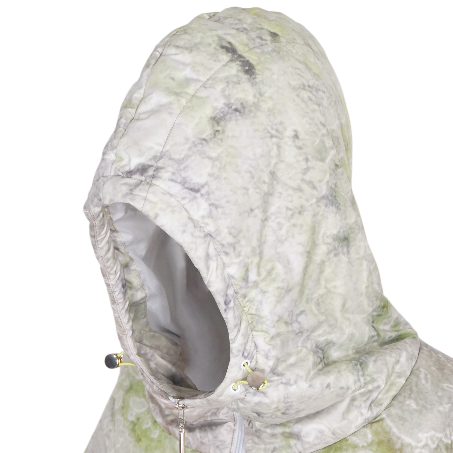 Nature Camo "霧鷺" Light Down Poncho